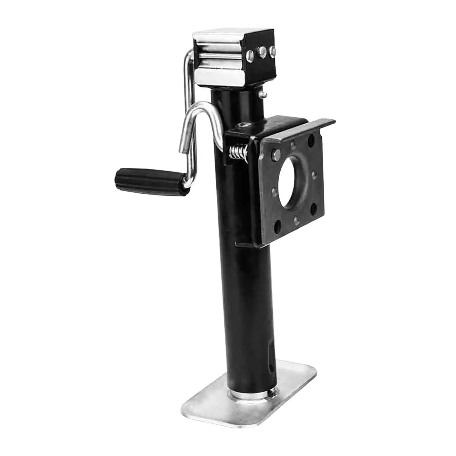 Hand-crank Trailer Jack Stands Easy to Use Sturdy Professional Multipurpose Boat Jack for RV Trailer Boat Yacht Supplies