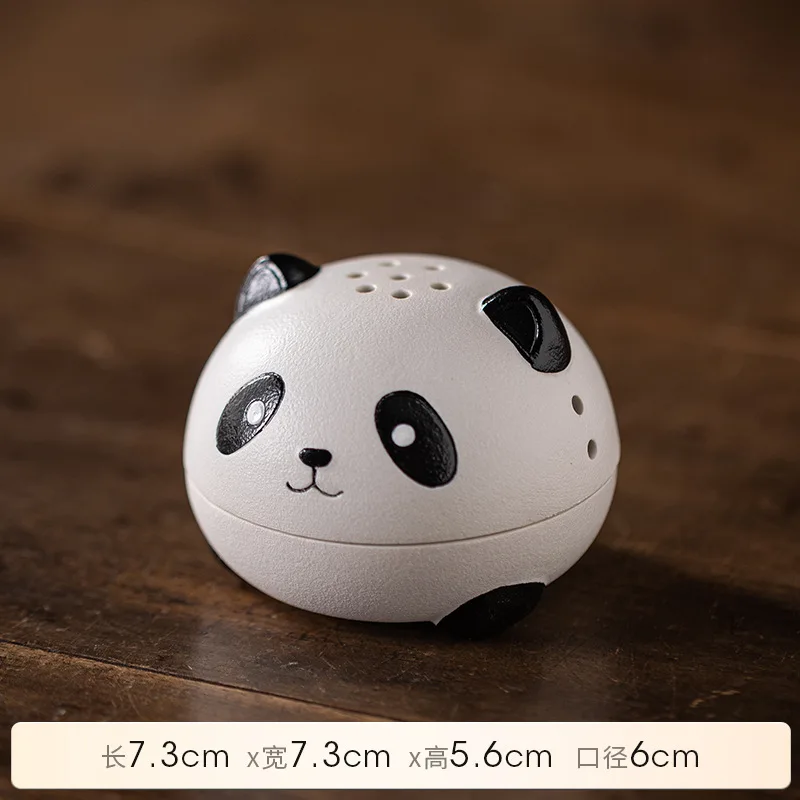 

Cute Panda Palace Agarwood Small Indoor Coil Home Incense Burner Sandalwood