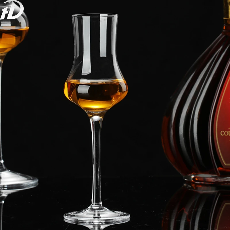 120ml Smelling Crystal Cup for Whiskey Scent Wine Cup Brandy Snifter Crystal Aroma Professional Serving Glass Goblet Scotland
