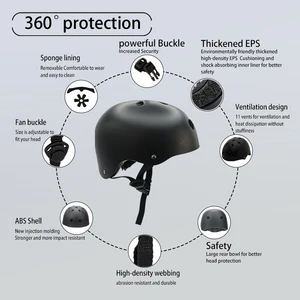 Sicherheitsschutzhelm für Kinder und Erwachsene, Outdoor -Sport, Skifahren, Radfahren, Rollschuhlauf, Klettern 8 Hauptverkäufe Bester Kinderhelm Moto - №4