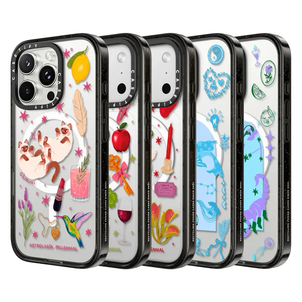 

CASETiFY A Dazzling Constellation Series Magnetic Drop-proof Case for iPhone 13 15 17 Pro Max Air 16 14 Plus Protect Cover