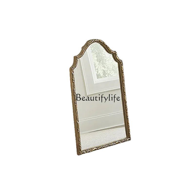 

FG10European retro style decorative mirror, bathroom washstand wall-mounted fireplace decorative mirror