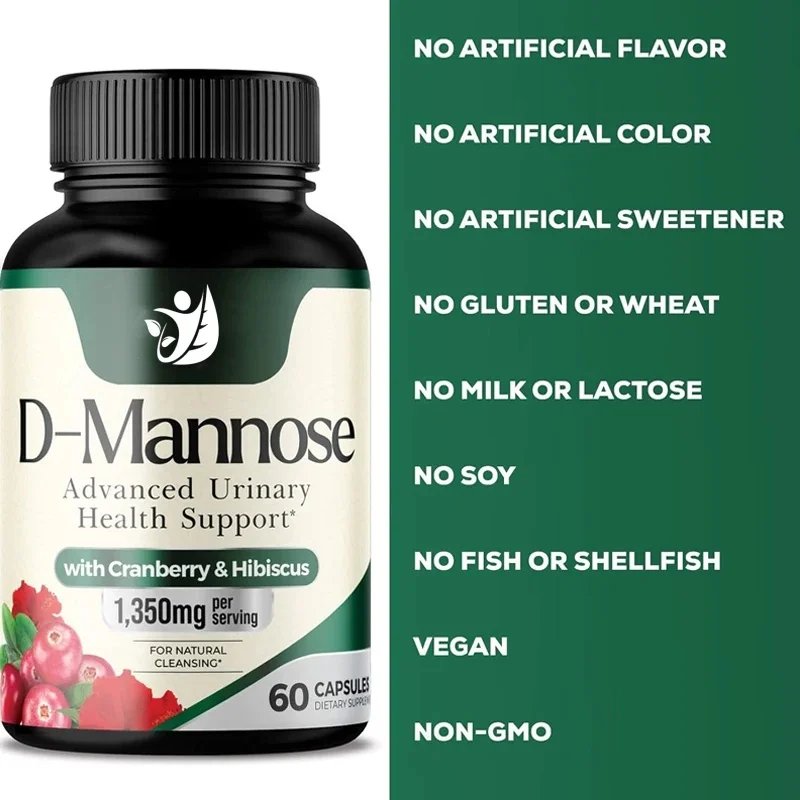 D-mannose Complex Containing 1350 Milligrams Of Cranberry Extract - Rapid Action For Urinary Tract Support