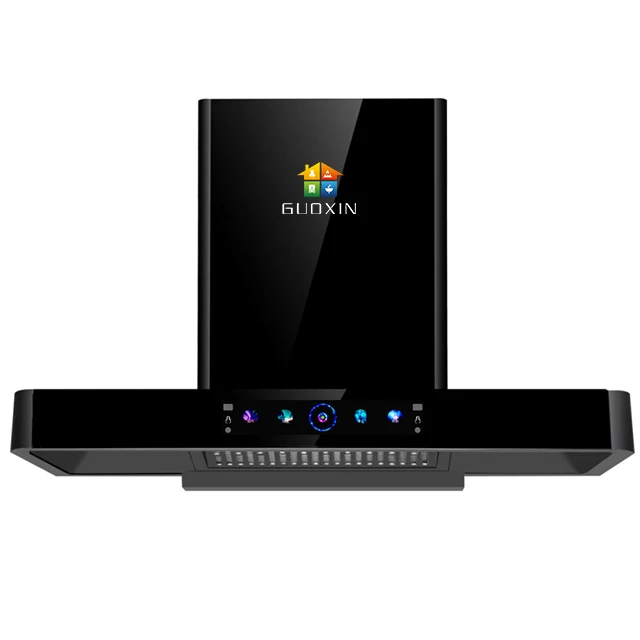 

T30 Китайское производство: Горячая новинка! Кухонная вытяжка с LED-подсветкой и металлическим вентилятором
