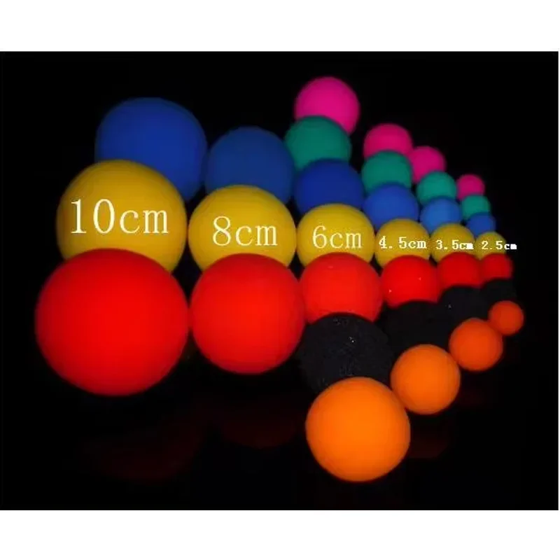 20 Pcs/Lot Super Sponge Ball (6 Cm) 6 Color For Choose Stage Magic Tricks Comedy Close Up Magia Props Magie Toys