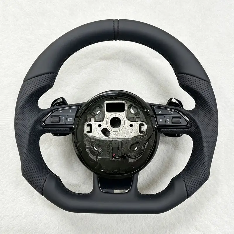 HighEnd Custom For Audi RS A3 A4L A5 A6L A7 Q2 Q3 Q5 Q7 S4 S5 S7 Perforated Steering Wheel Steering Wheel Automotive Supplies