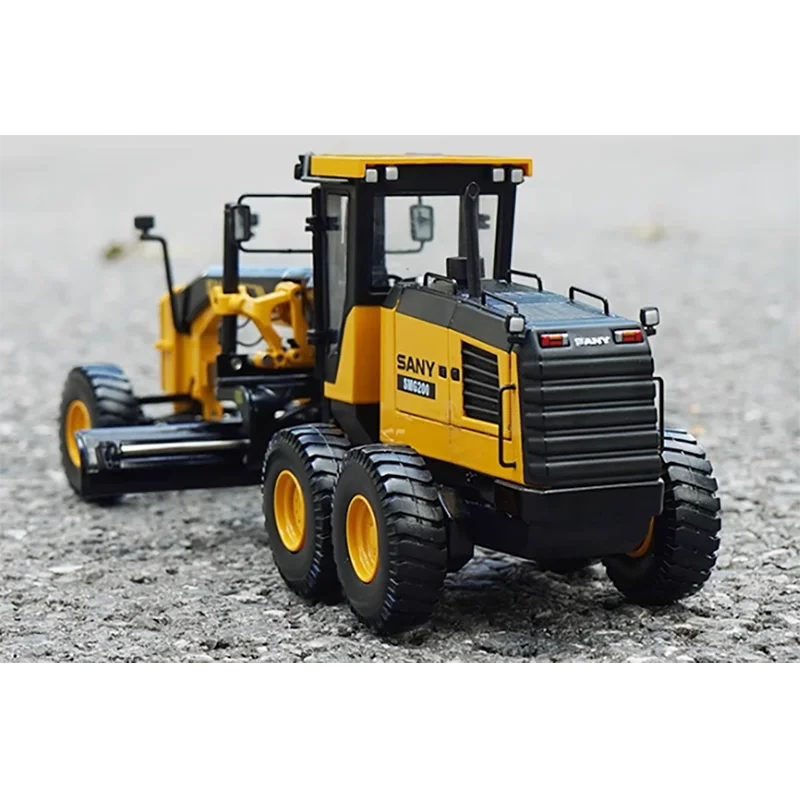 Diecast 1:35 Schaal SANY SMG200 Motor Grader Legering Techniek Voertuig Model Afgewerkt Statische Simulatie Collectie Speelgoed Gift