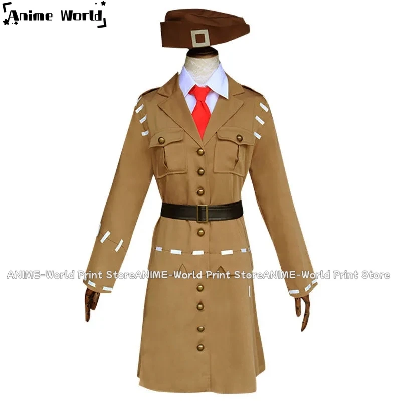 《Custom Size》Anime Identity V Coordinator Martha Behamfil Halloween Cosplay Costume Any Size