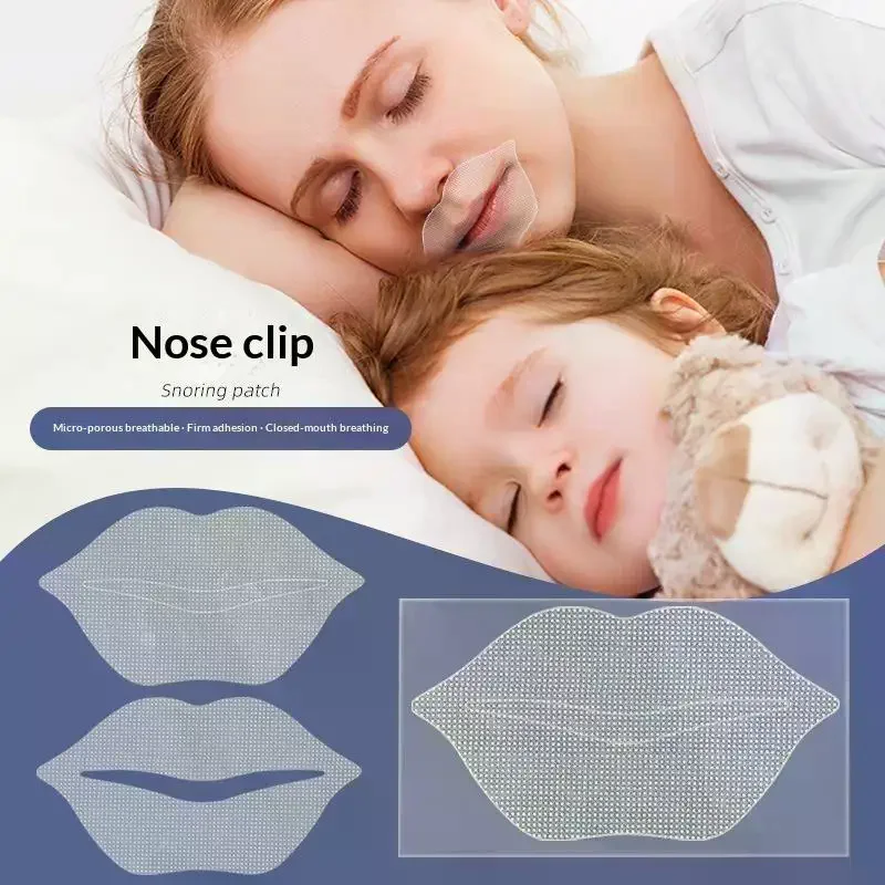 10Pcs Stop Snore Mouth Correction Sticker Tapes Anti Snoring Sleep Strips Sticker Gentle Less Mouth Seal Tape