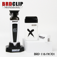 Professional BRD116 Brushless Motor Hair Clipper 7500RPM Hair Trimmer 0 Tooth Pitch with Base FK701 BRD999 Shaver Hair for Men