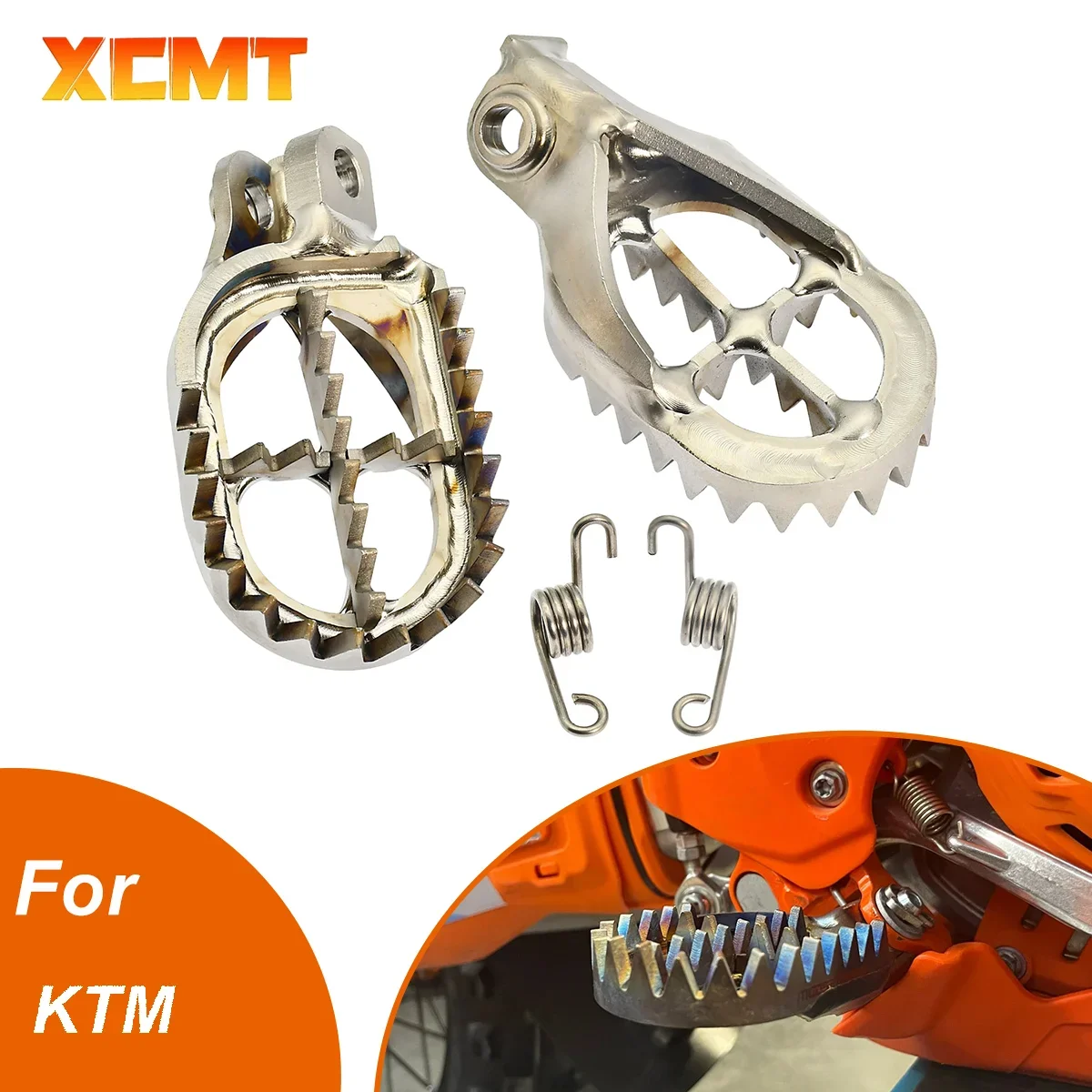 Подставка Для Мотоцикла TC4 Для KTM SX С Коваными Ножками, Педали Из Титанового Сплава