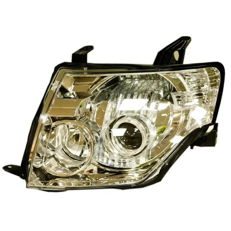Customized Full LED Headlights For Mitsubishi Pajero V97 Bi-xenon Projector Lens Front Lamps With DRL