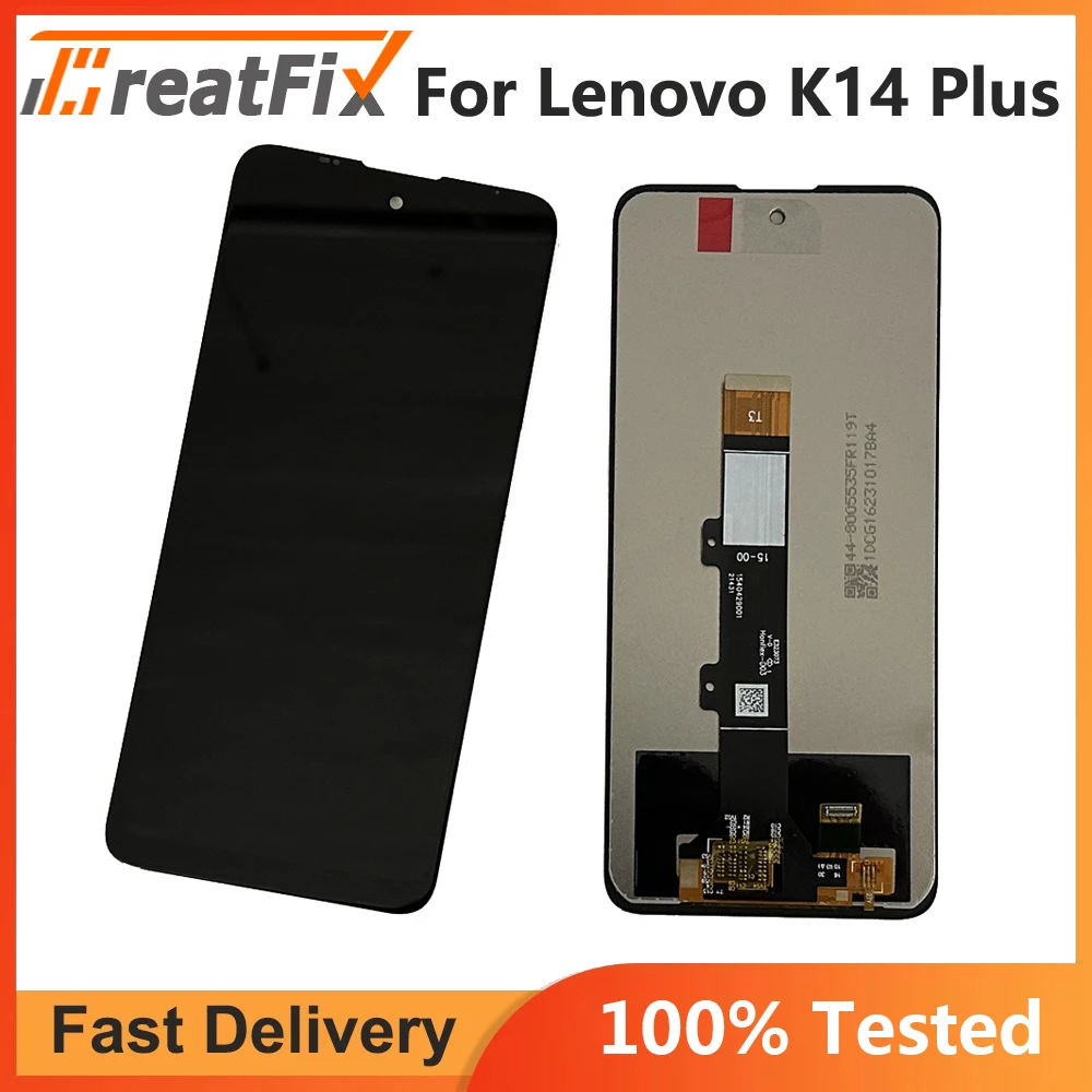 

Tested For Lenovo K14 Plus LCD Display Touch Screen Panel Digitizer Assembly For Lenovo K14Plus Screen LCD Sensor