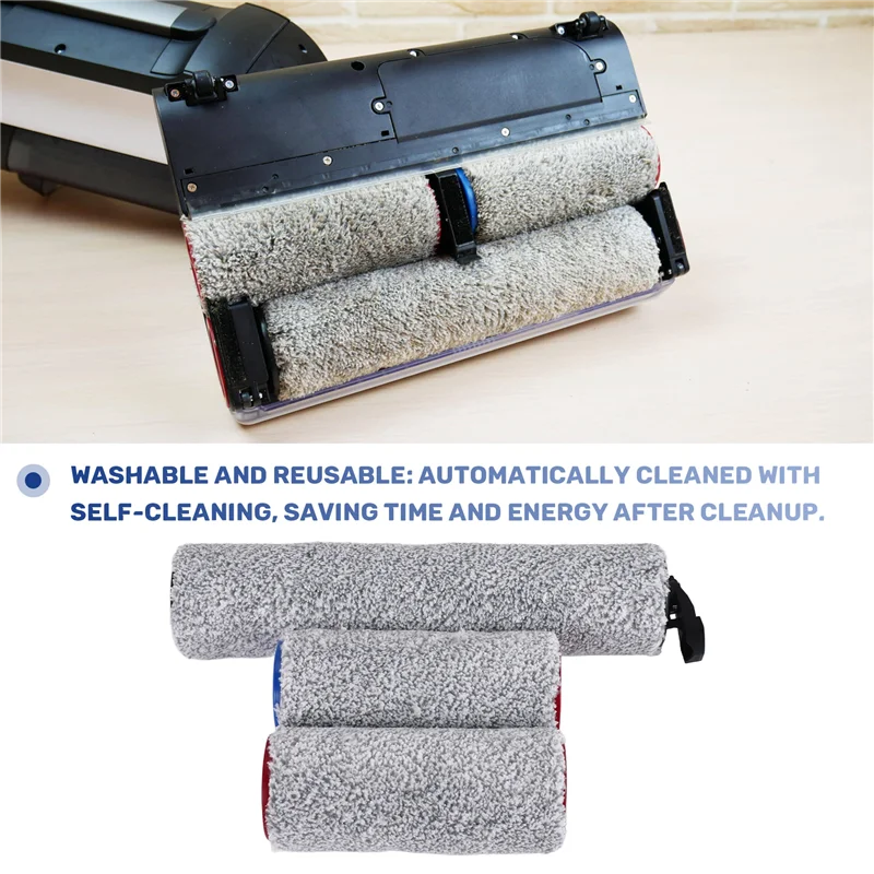 【ホットケーキ】Roborock Dyad 乾湿両用掃除機スペアパーツ用交換ローラーセット