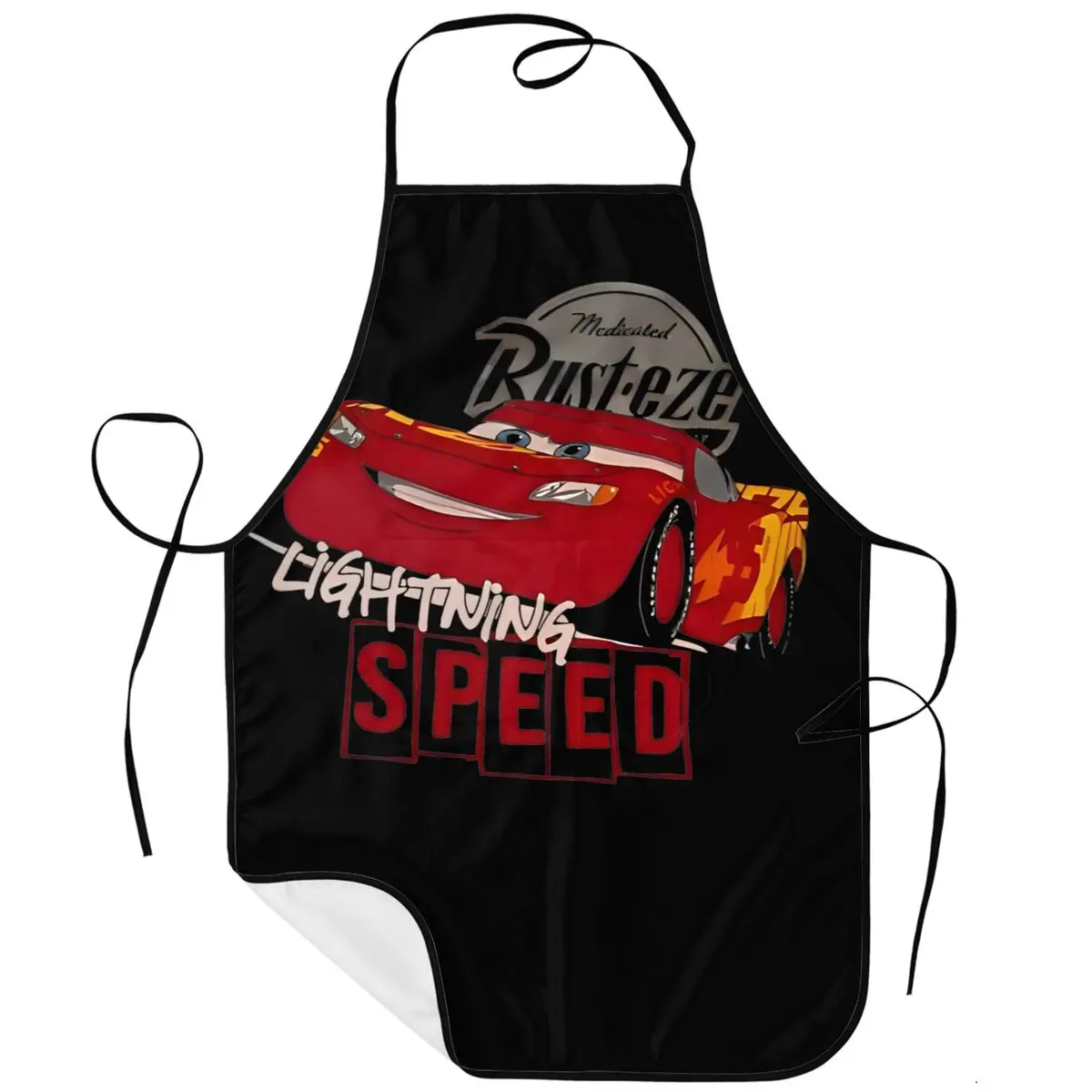 

Фартук Lightning McQueen Cars для дома, кухни, приготовления пищи, выпечки, садоводства для женщин и мужчин с карманами, фартуки для выпечки, маслостойкие