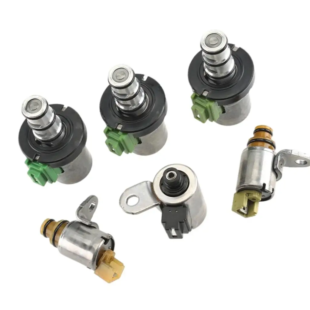 6x Car Transmission Solenoid Accessories for Mazda 2 3 5 6 4F27E FN4A-EL