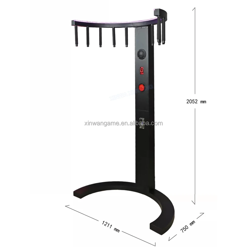 Hand Eye Challenge Response Quick Of Eye Deft Of Hand Fun Falling Sticks Arcade Coin Operated Game Machine Sports Gaming Console