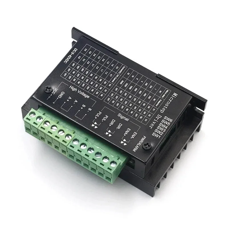 Stepper Motor Driver para cabos de impressora 3D, controlador de roteador CNC, atualização 4A, DC9-42V, TB6600, 1pc