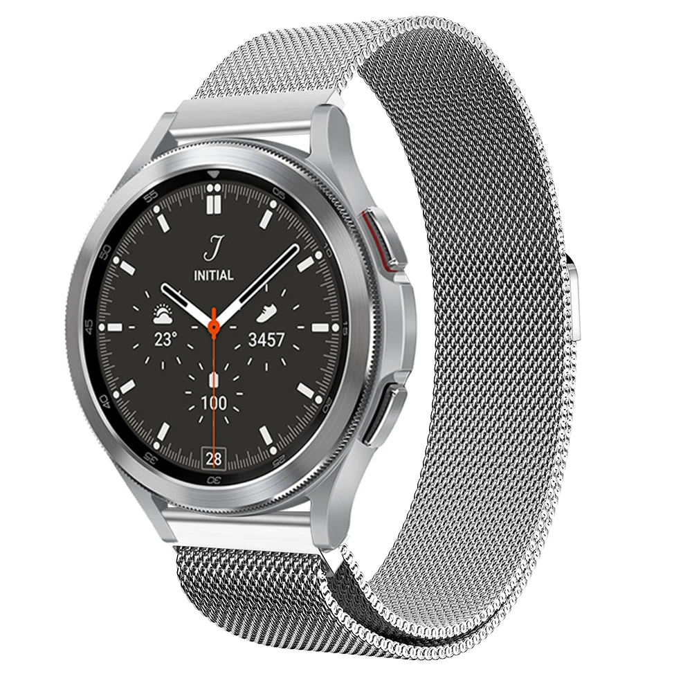 

Magnetic strap For Samsung Galaxy watch 4 Active 2 40mm 44mm/Classic 46mm/42mm Frontier 20mm 22mm bracelet Huawei GT/2e/Pro band