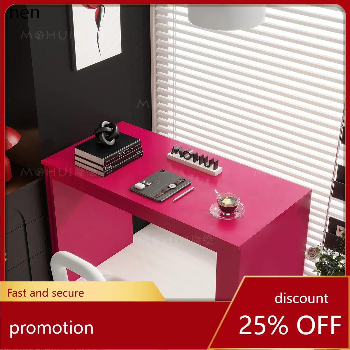 

HXL Original Design Dopamine Desk Montana Holder Long Table Memphis Furniture