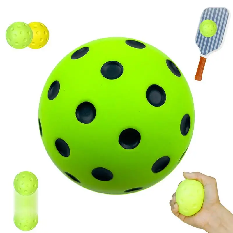 

Pickleball 74 мм прочный мягкий пенопочный мяч на открытом воздухе тихие Pickleballs 30 г на открытом воздухе для соревнований тренировки Pickleball