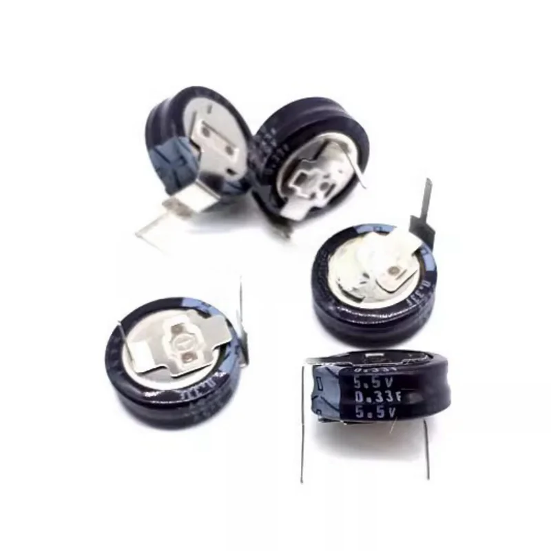 

5pcs ELNA Super Farad Capacitor 5.5v0.33F 330mf H-type DX-5R5H334U 11.5x5