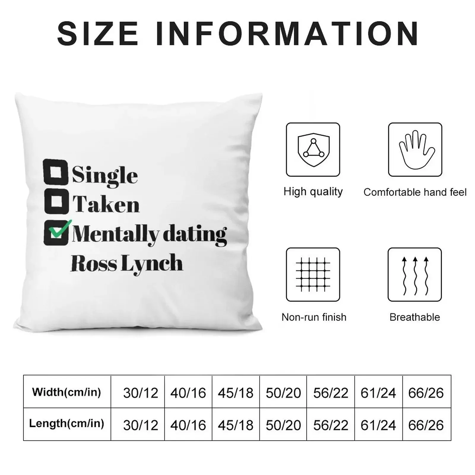 Mentally dating Ross Lynch Throw Pillow pillow cover luxury Cushion Cover Set Throw Pillow Covers