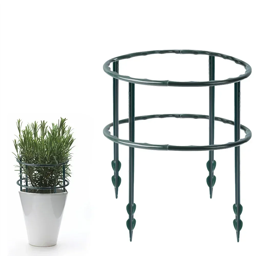 4-32PCS Plastic Plant Support Pile Frame Greenhouse Arrangement Semicircle Fixed Rod Indoor Flower Plant Vine Climbing Bracket