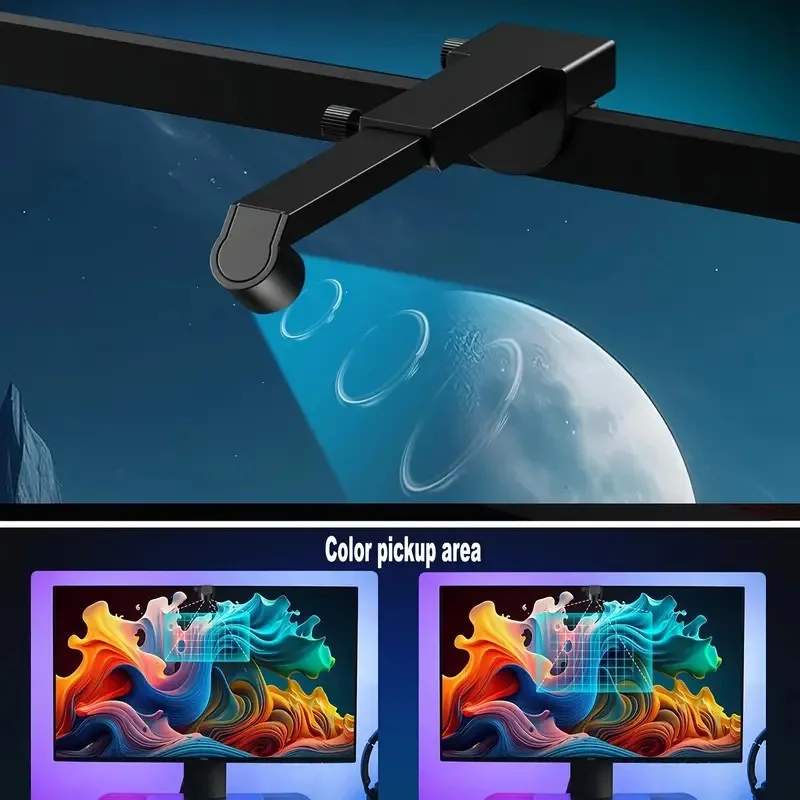 RGBIC LED TV Backlight Strip With AR Color Gamut Sensor App