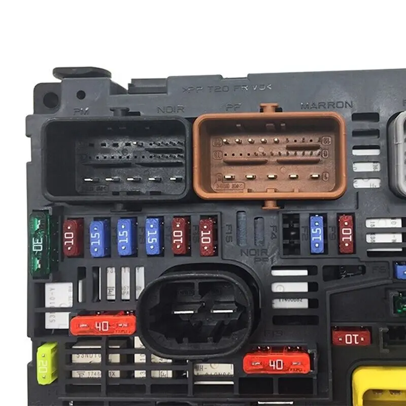 Fuse box assembly For Peugeot Berlingo Partner 308 408 607 Expert Jumy Citroen C4 BSM R04 9807028780 9664706180