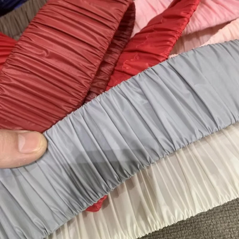 أزياء 5 سنتيمتر واسعة أسفل معطف الخصر حزام عارضة مطوي تمتد حزام مشبك مطاطا بلون أسفل سترة حزام الخصر #1