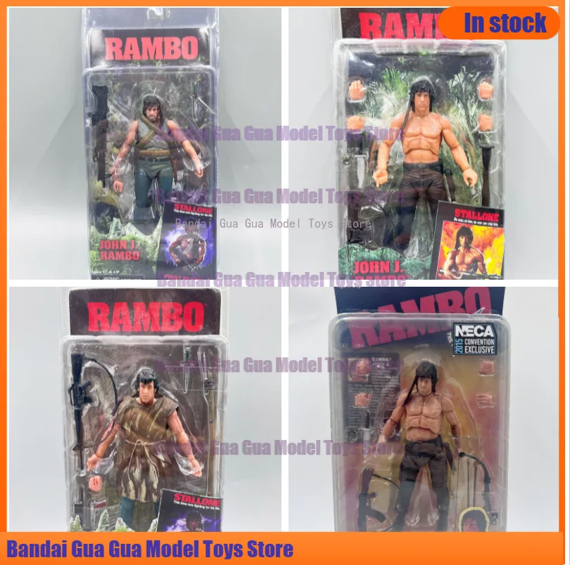 ألعاب شخصيات الحركة من NECA First Blood Rambo John J Michael Sylvester Gardenzio Stallone #1