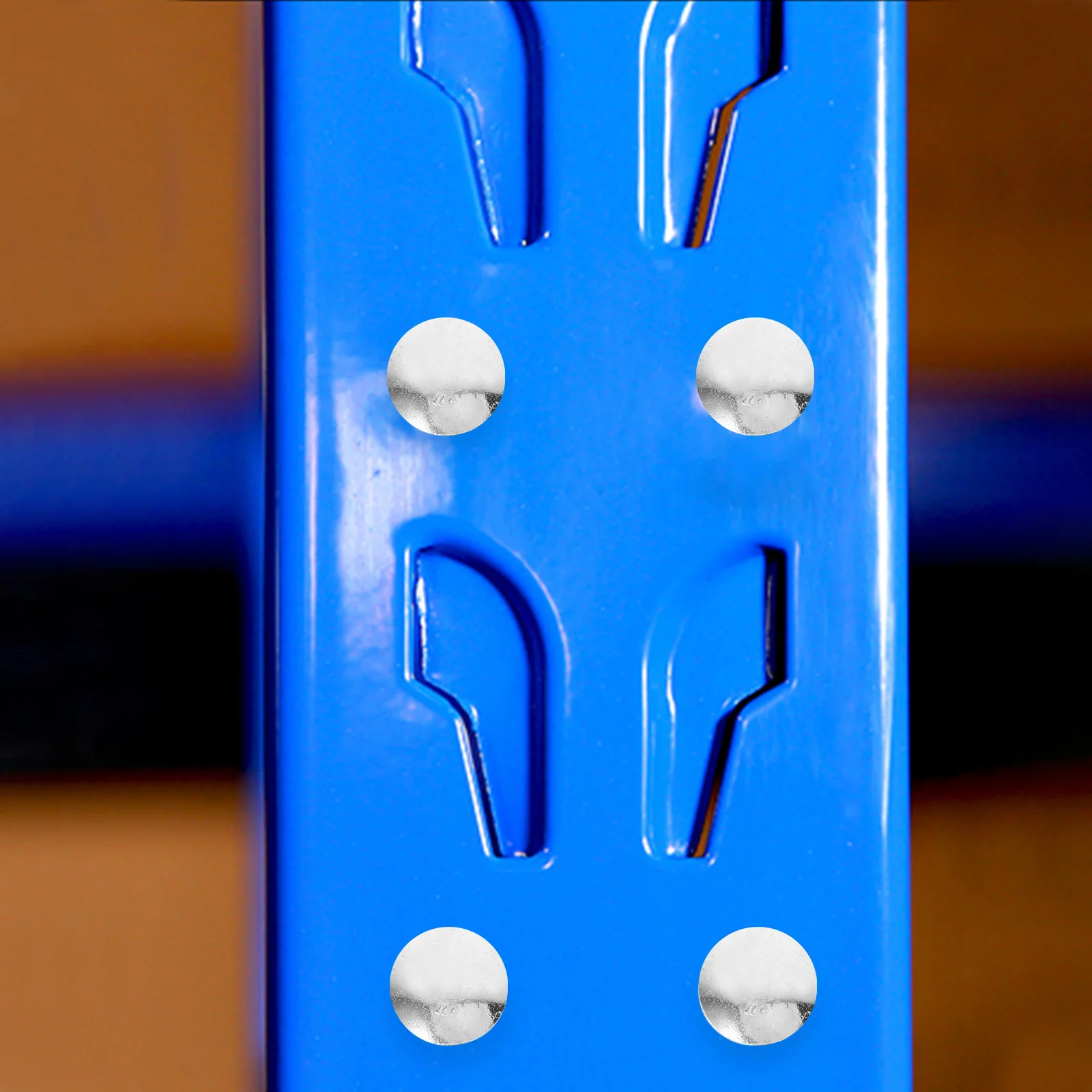 

100Pcs Non-Deformable Pallet Rack Drop Pin Cross Beam Locker Pin for Workshop Truck Garage M5 Silver Universal Racking Pins