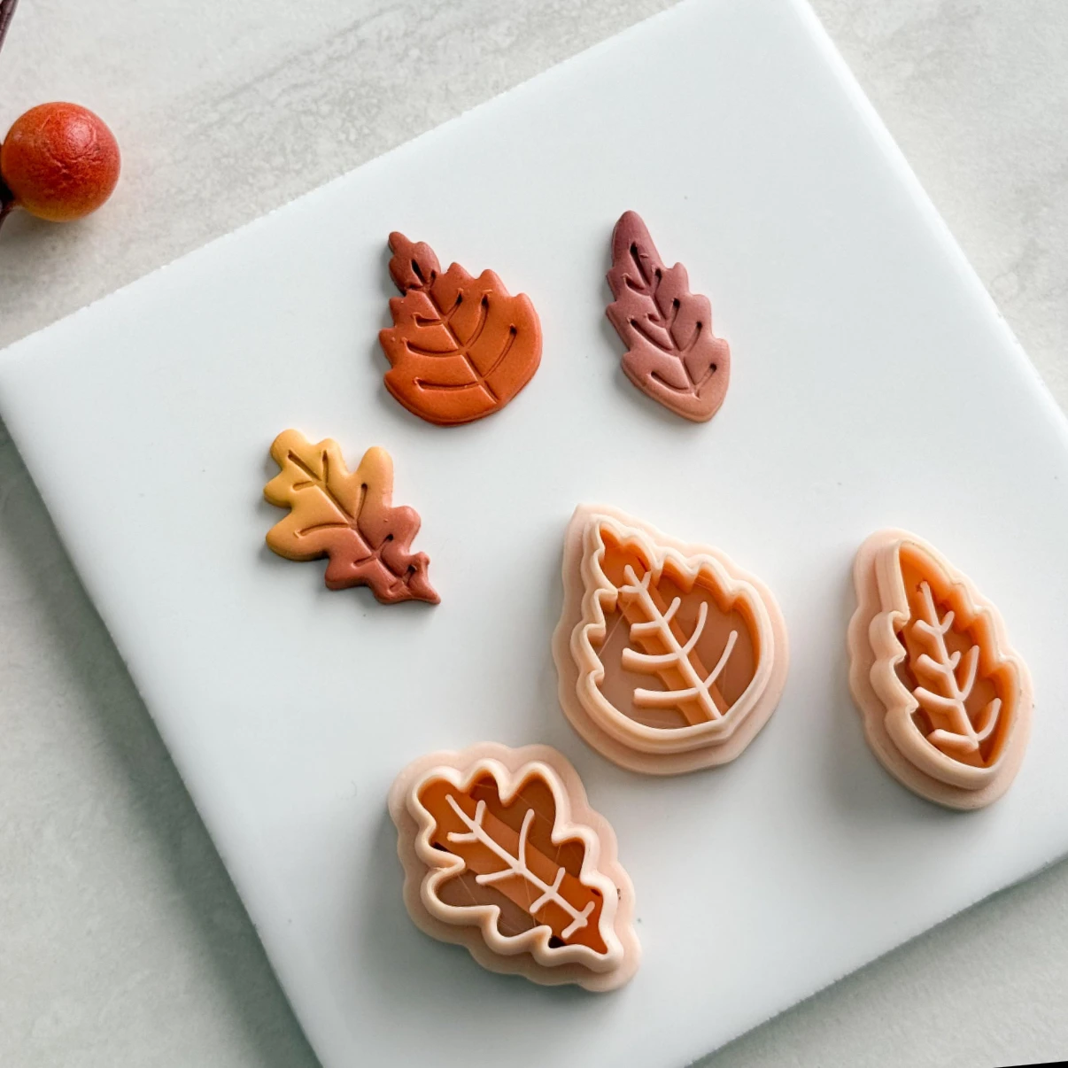 Flowers Polymer Clay Earring Cutters Embossed Daisy Rose Clay Cutters for Jewelry Pendant Necklace Making Boho Floral Clay Molds