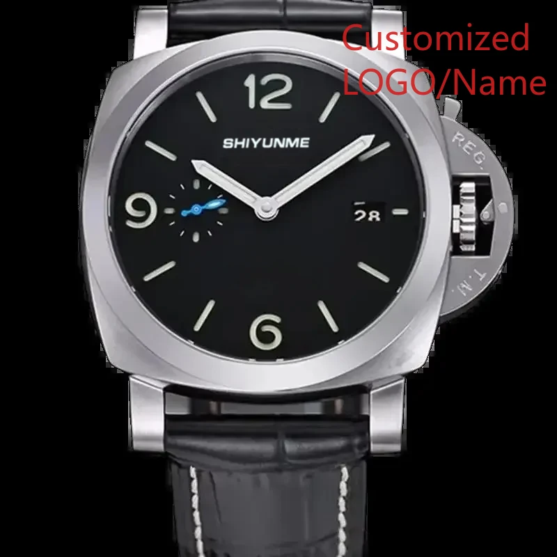 A989 Store Customized Watch Automatic Mechanical Movement Unisex Stainless Steel 44MM Oversized Dial Full Functionality