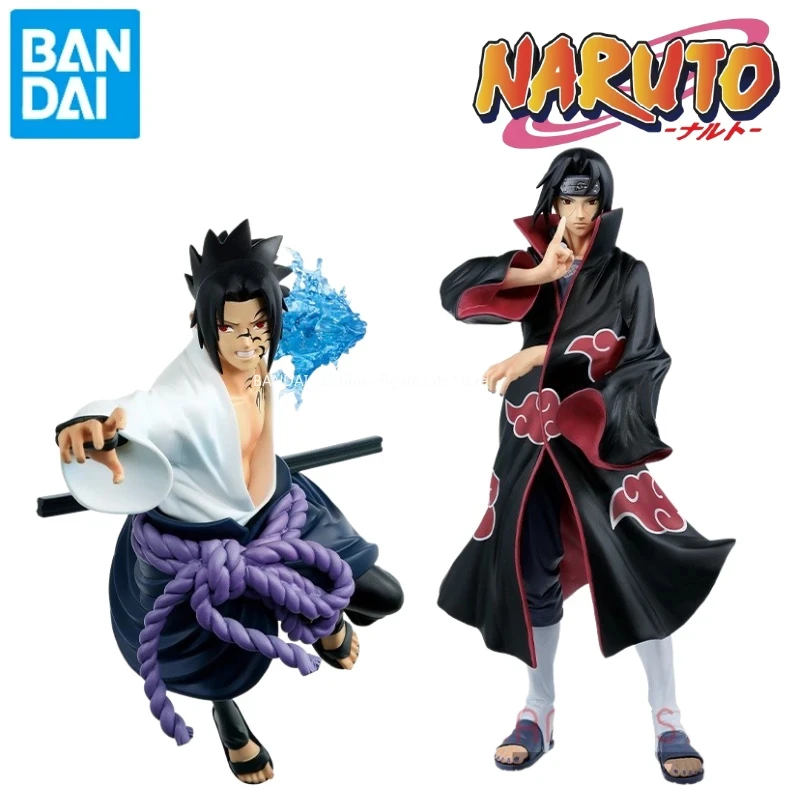 

In Stock BANDAI NARUTO BANPRESTO VIBRATION STARS Uchiha Itachi Sasuke Action Anime Model Toy Figure Gift Collect