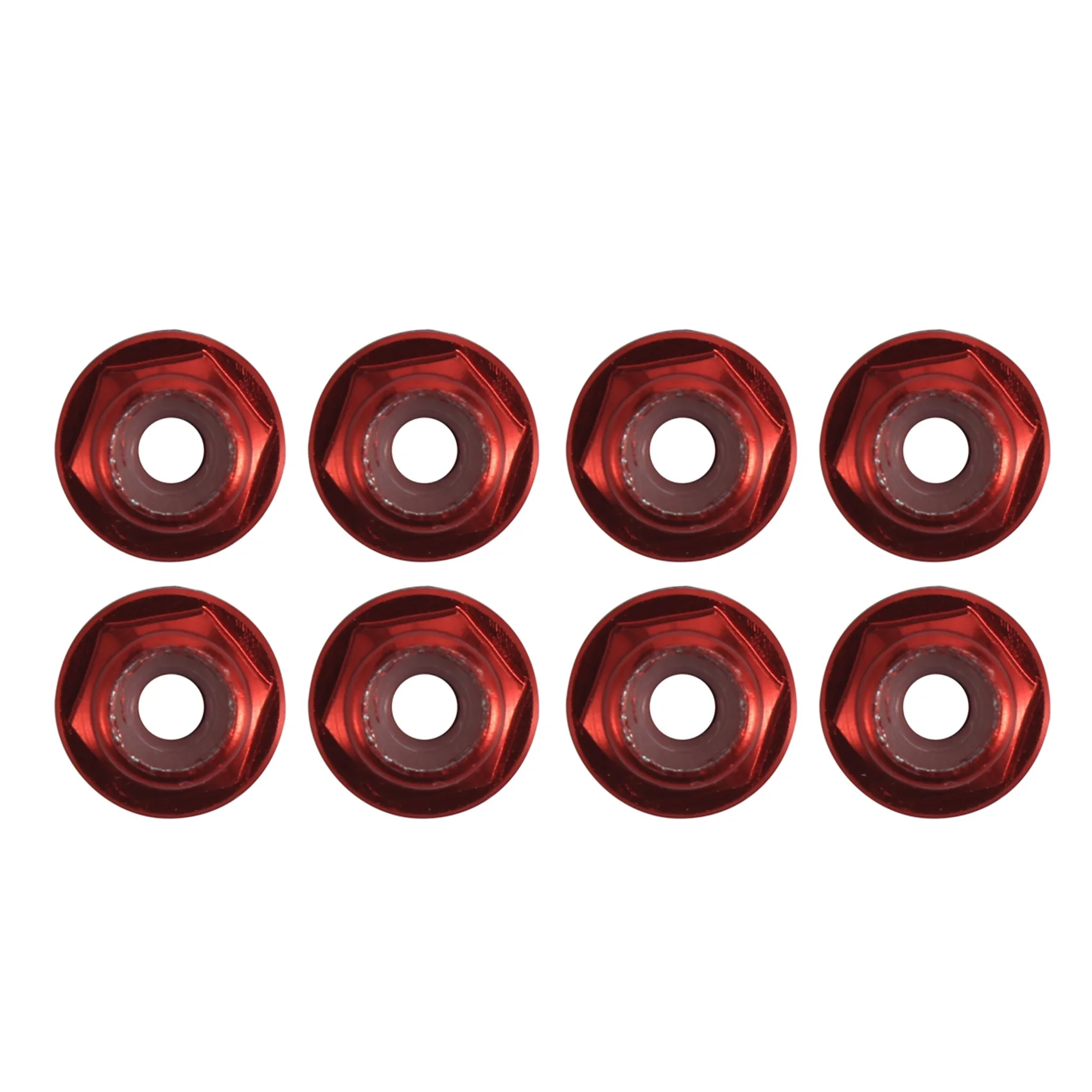 M04K 8Pcs Metal Nylon M2 Wheel Lock Nuts for 1/24 RC Car Crawler Car Axial SCX24 AXI90081 AXI00001 AXI00002 Upgrade Parts,1