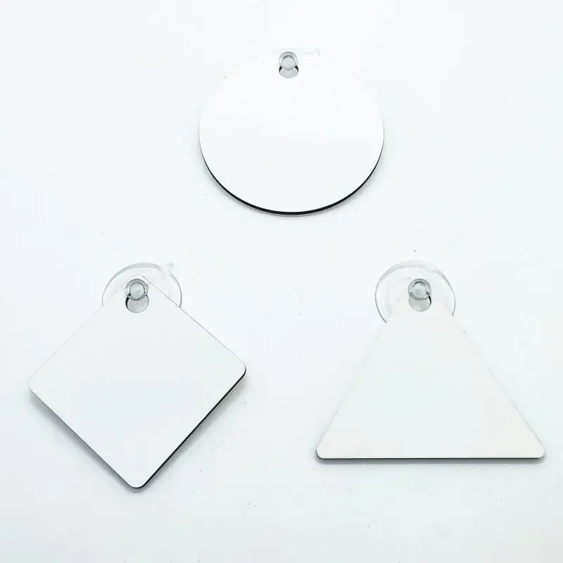 30 Pcs/Lot MDF Sublimation Blanks Car Window Warning Signs for Vehicle Use