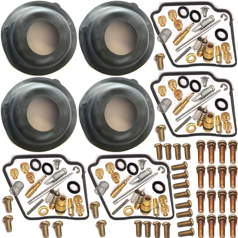 Para Yamaha FZX750 Fazer 88- 89 FZX 750 Kit de reparación de carburador juego de reconstrucción diafragma de motor de motocicleta