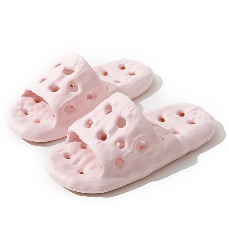 New Arrival Bathroom Slippers Non Slip EVA Shower Slides Summer Beach Sandals for Women Suitable hole Indoor and Outdoor