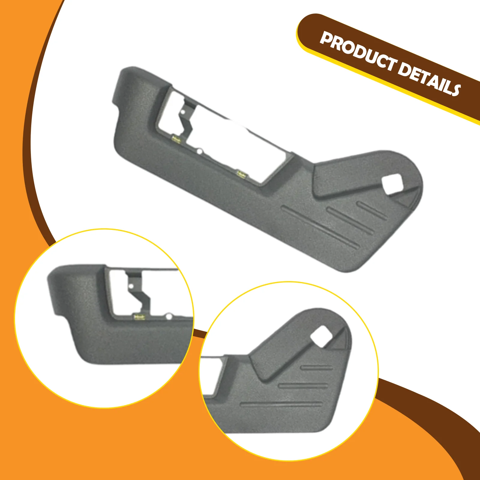 الجبهة اليسرى مقعد السائق درع غطاء مقعد لوحة الكسوة لفورد F-150 Accs