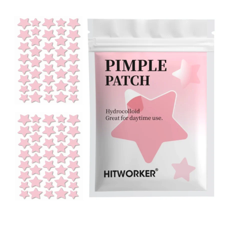 Cute star design hydrocolloid acne patch, light breathable concealer, mild and non irritating acne solution image 4