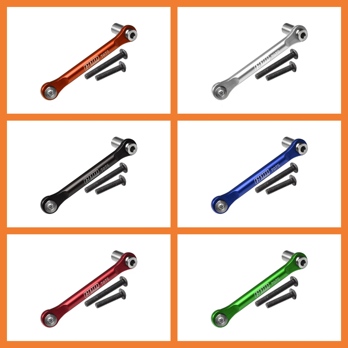 

GPM Aluminum 7075 Servo Tie Rod For LOSI 1/10 Lasernut Tenacity Ultra 4 DB Pro LOS03027V2