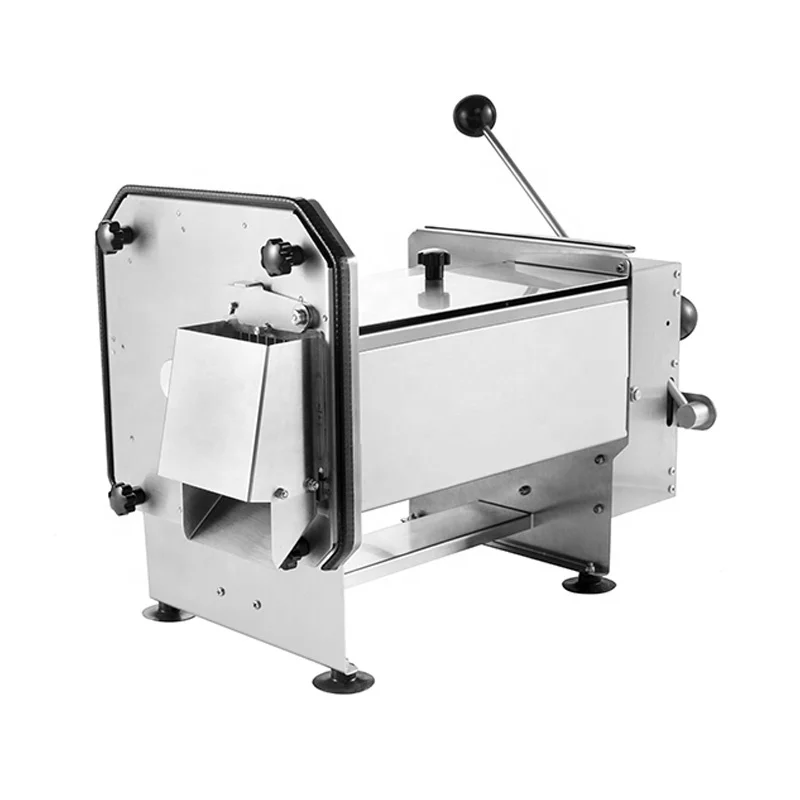 225kg/h Manual & Electric Vegetable Fruit Dicing Machine, 6-12mm Cube Cutter for Potato Carrot