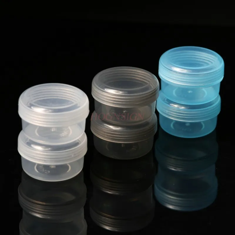 3pcs Sealed small medicine box, liquid medicine bottle, powder box, storage box, powder distribution box, large capacity