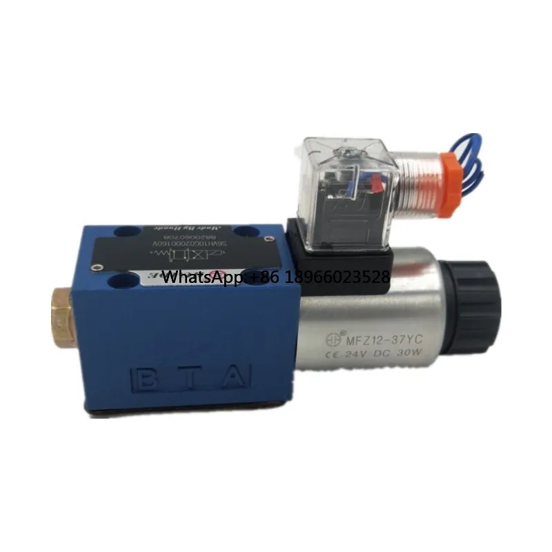 

High quality HUADE S6VH S6VH10G S6VH10G02 series hydraulic solenoid reversing proportional valves S6VH10G02000160V