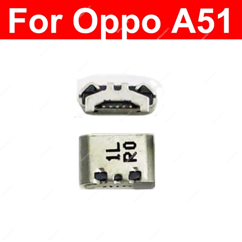 For OPPO A11 A32 A35 A51 A52 A53 A55 A55s A56 A57 A58 A58x 4G 5G USB Charging Dock Micro USB Charger Port Connector Parts