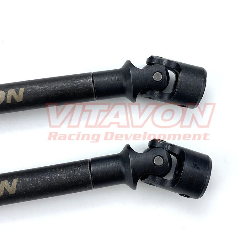 VITAVON SCX 6 HD Steel Front & Rear Drive Shaft for Axial SCX6 1/6