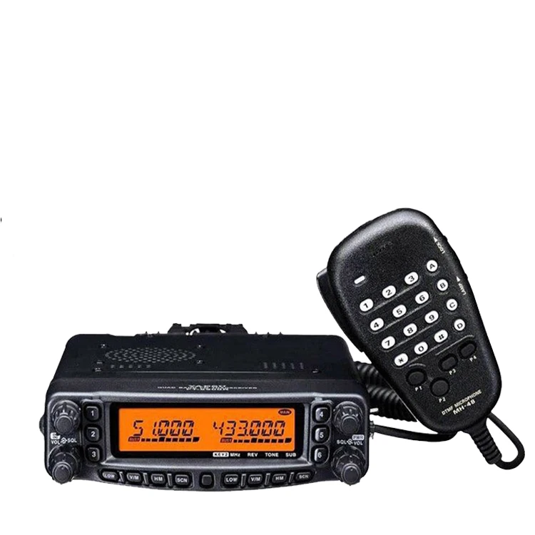 FT-8900R VHF UHF  Mobile Radio 2 way radio Quad Display Dual band Car  50W Yaesu Walkie talkie