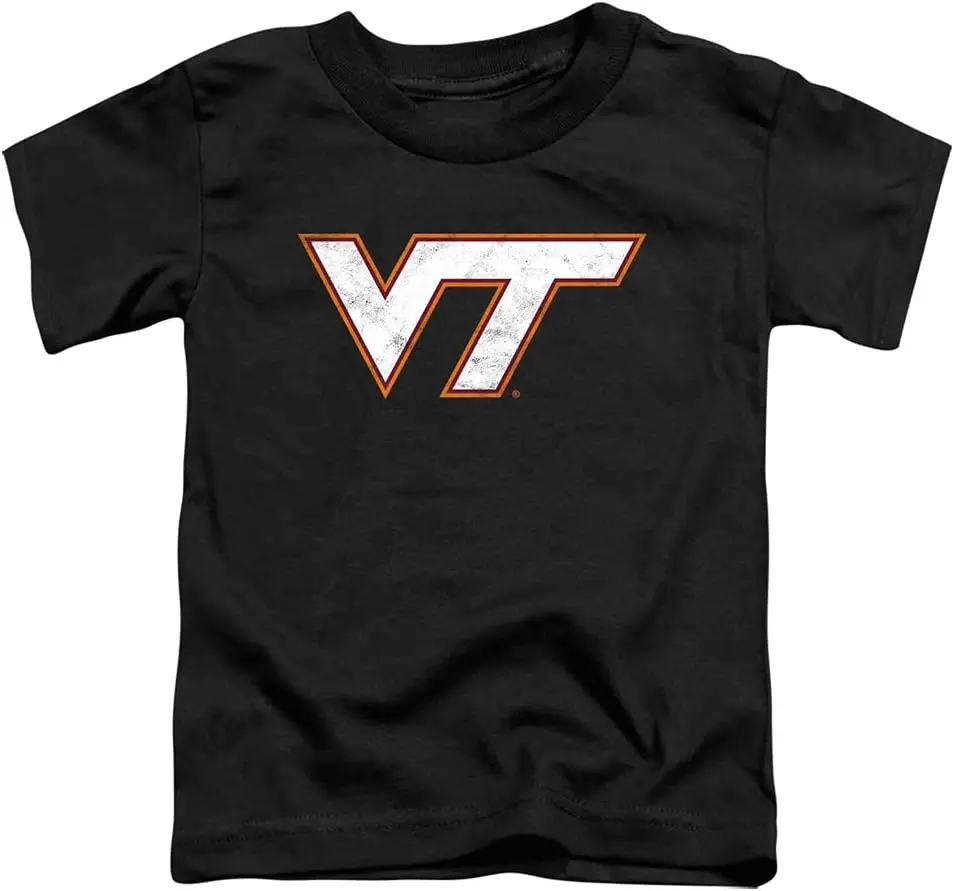 Virginia Tech Official Distressed Primary Unisex Toddler T Shirt